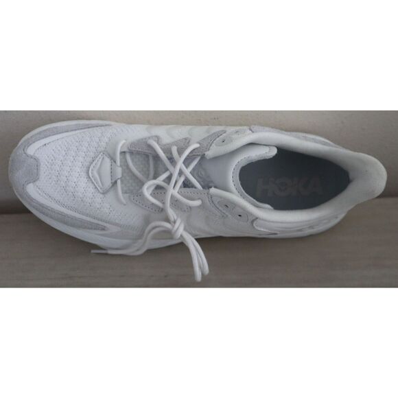 Hoka One One F27224D Men 11.5 Women 12.5 White Nimbus Cloud Clifton LS Shoe - Picture 6 of 10